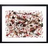 Decorativo cuadro abstracto estilo Pollock Arte y decoración Cuadros Abstractos modernos 